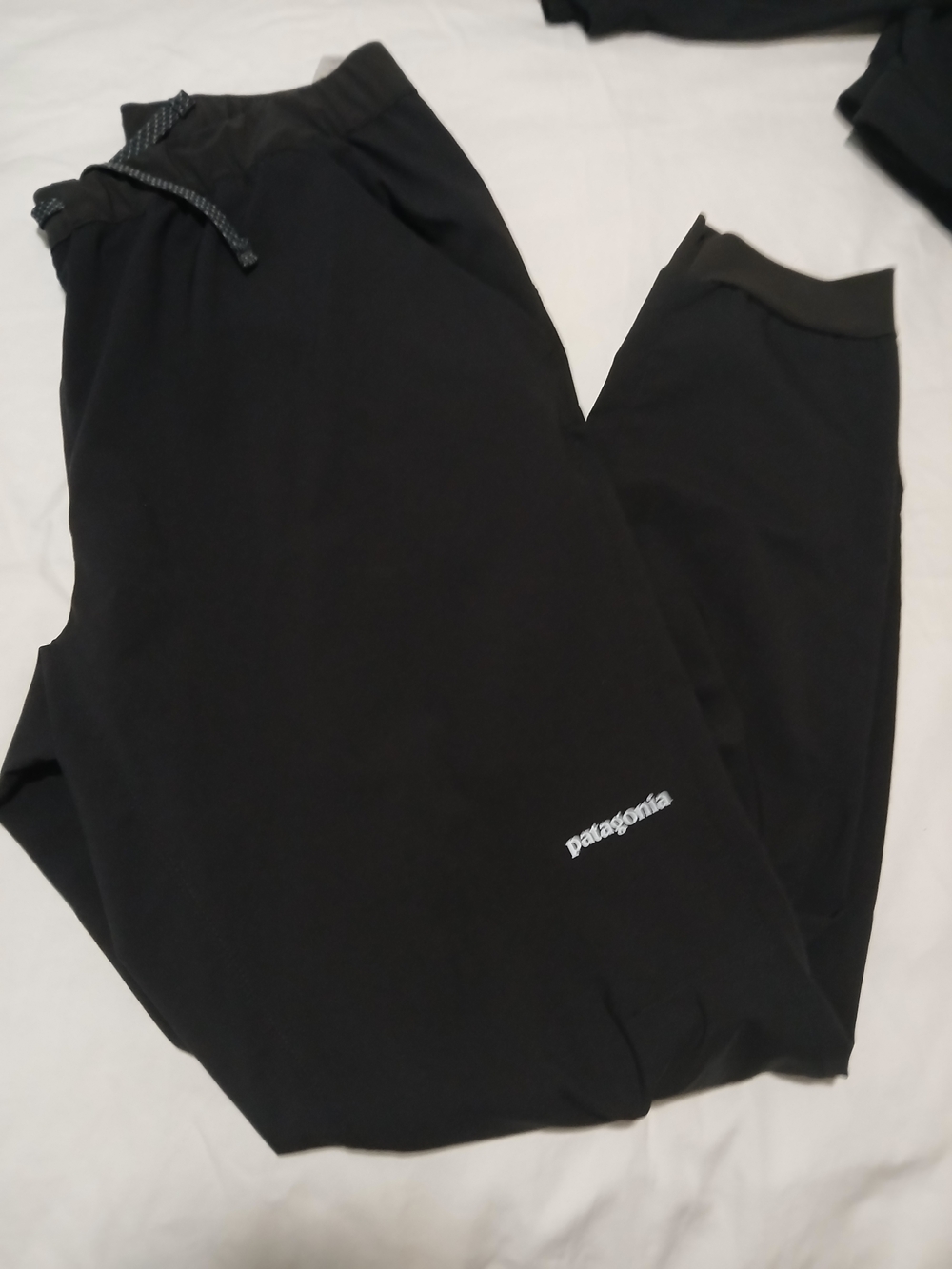 Patagonia Black Men's Jogger Sweatpants with Logo